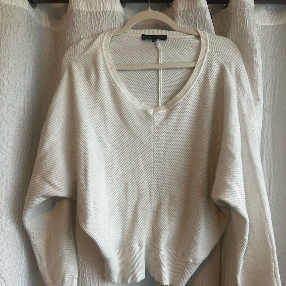 White sweater